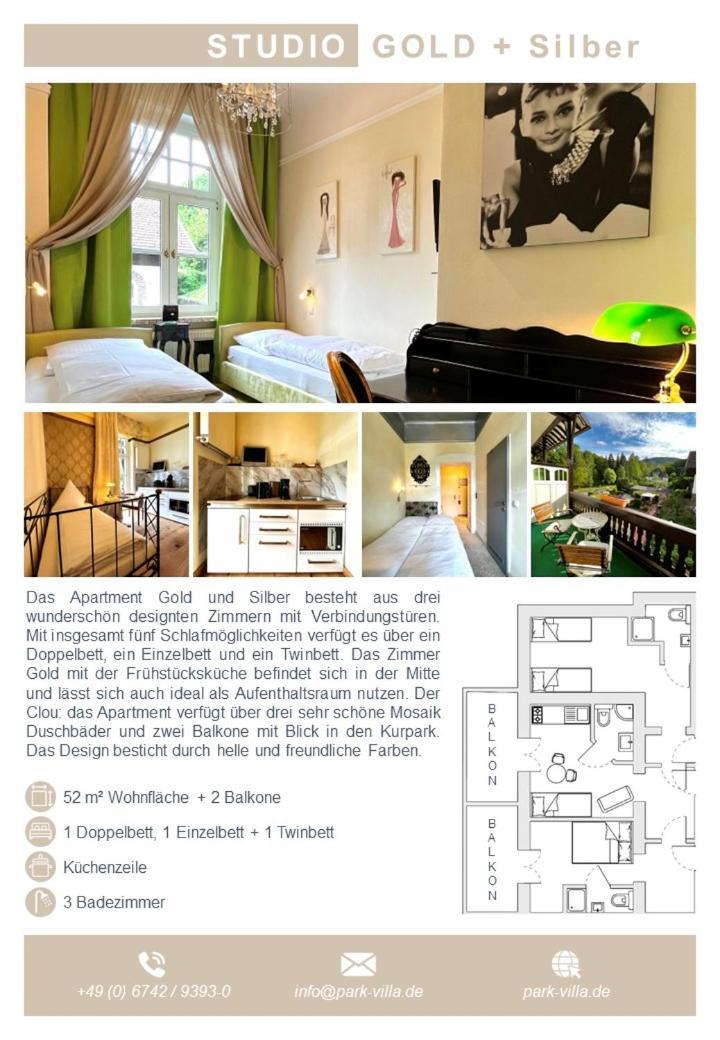 Park Villa Zentral Am Mittelrhein - Zimmer & Apartments 보파르트 외부 사진