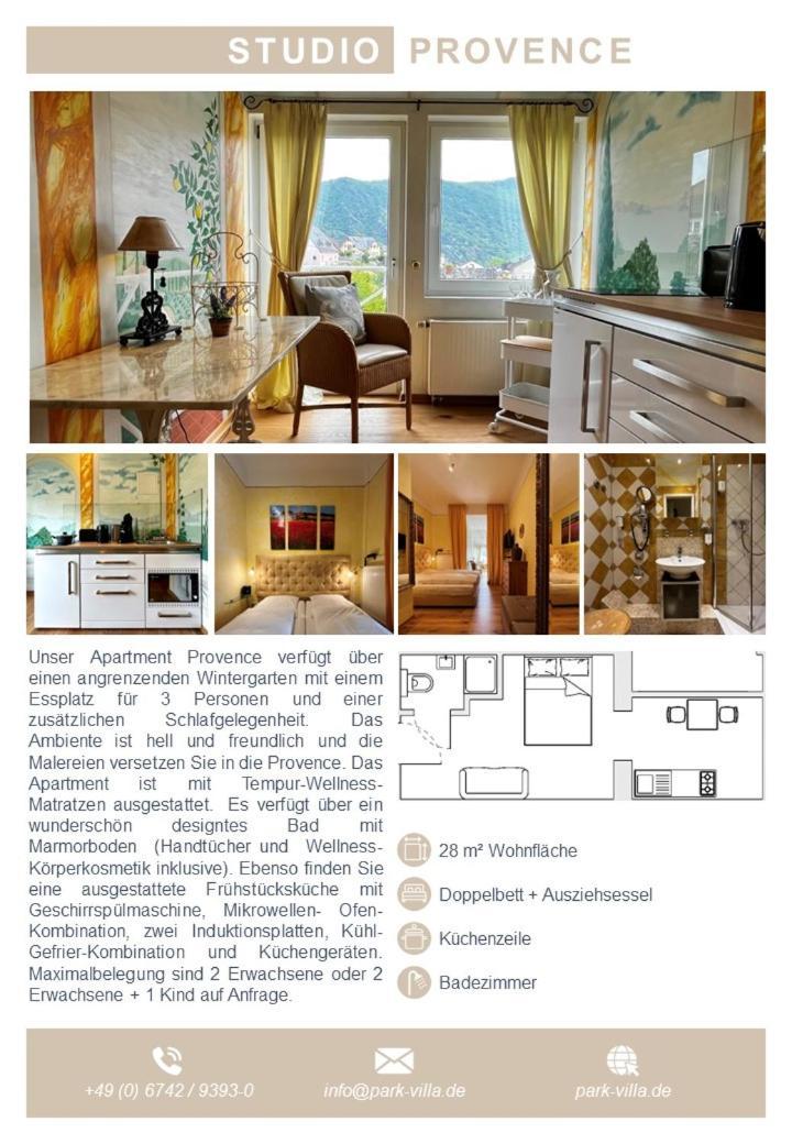 Park Villa Zentral Am Mittelrhein - Zimmer & Apartments 보파르트 외부 사진