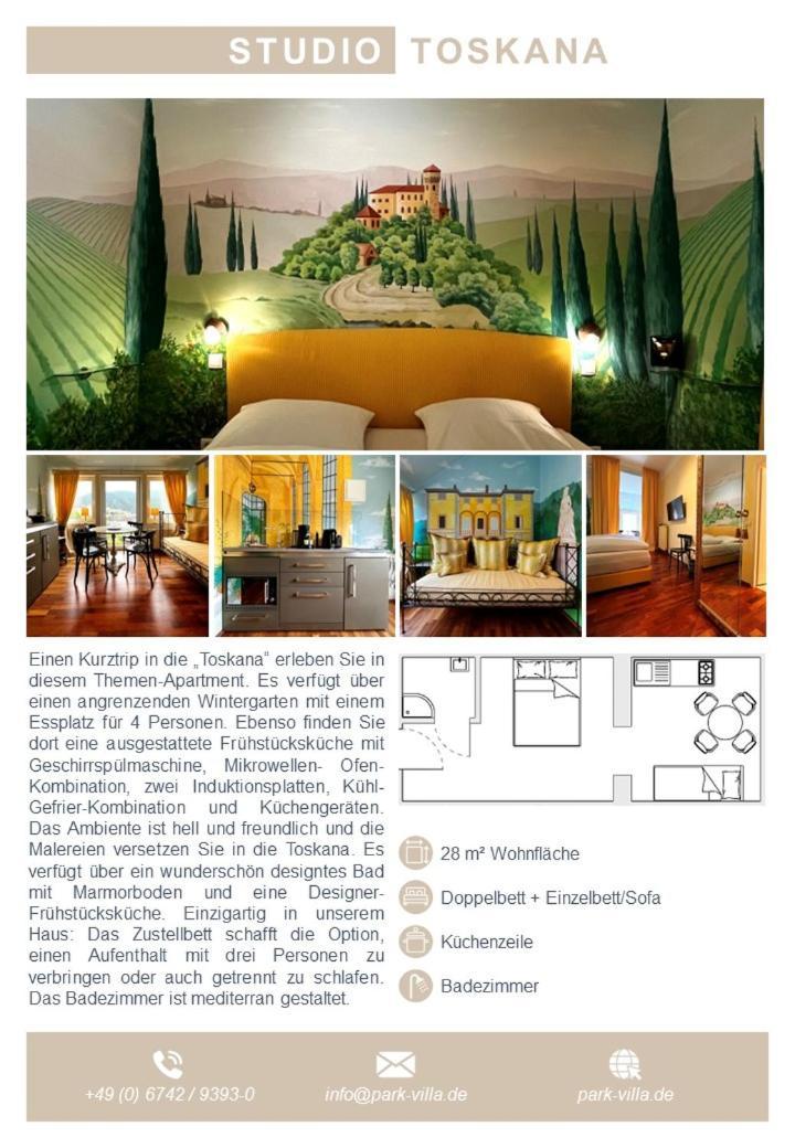 Park Villa Zentral Am Mittelrhein - Zimmer & Apartments 보파르트 외부 사진