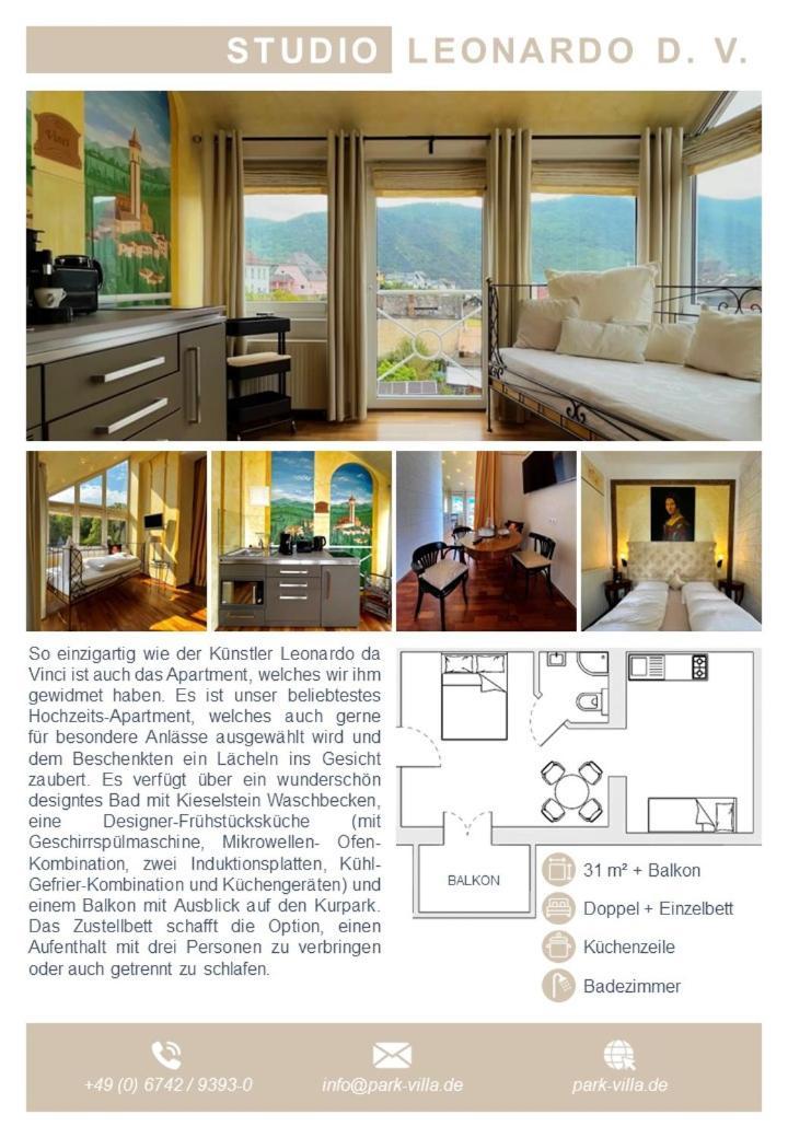 Park Villa Zentral Am Mittelrhein - Zimmer & Apartments 보파르트 외부 사진